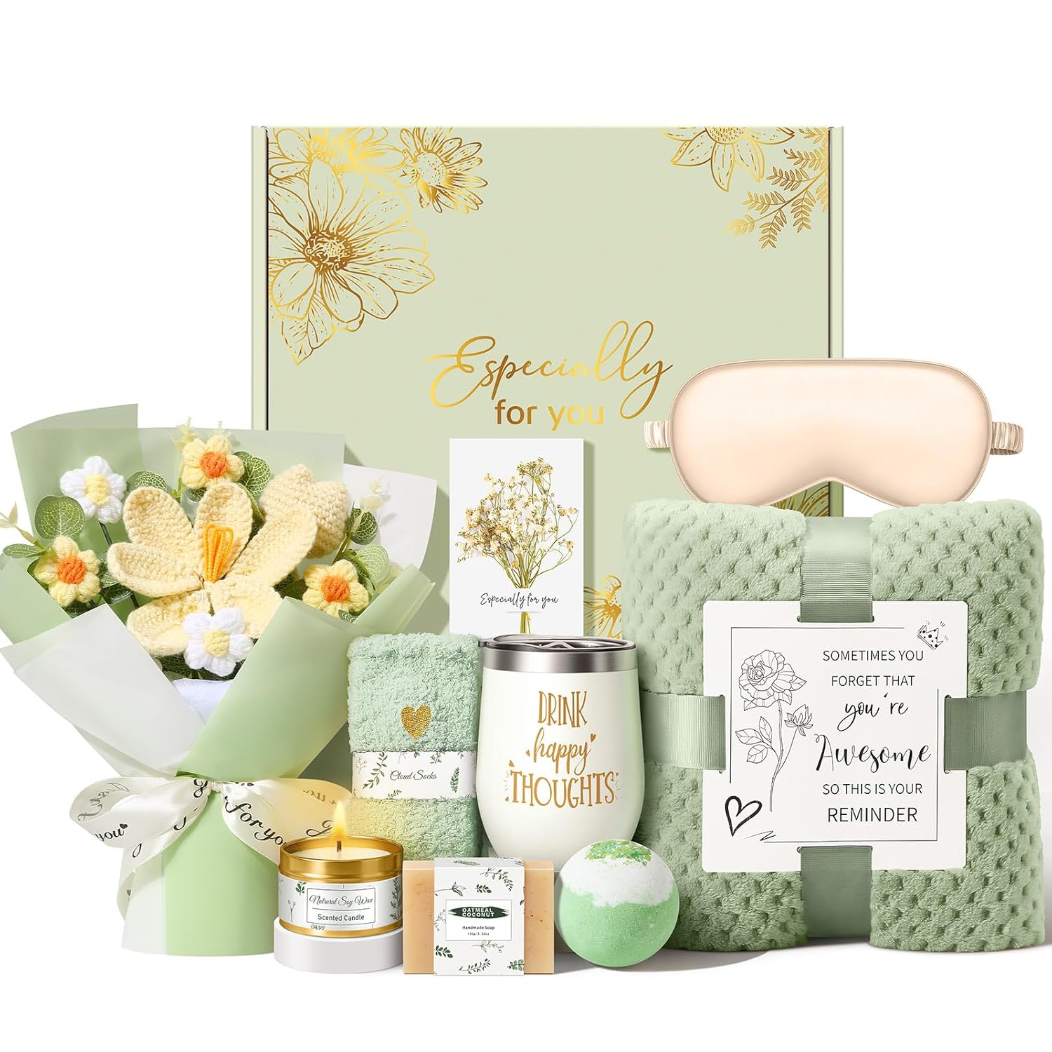 Spa Wellness Day - Birthday Gifts for Women, Gift Baskets