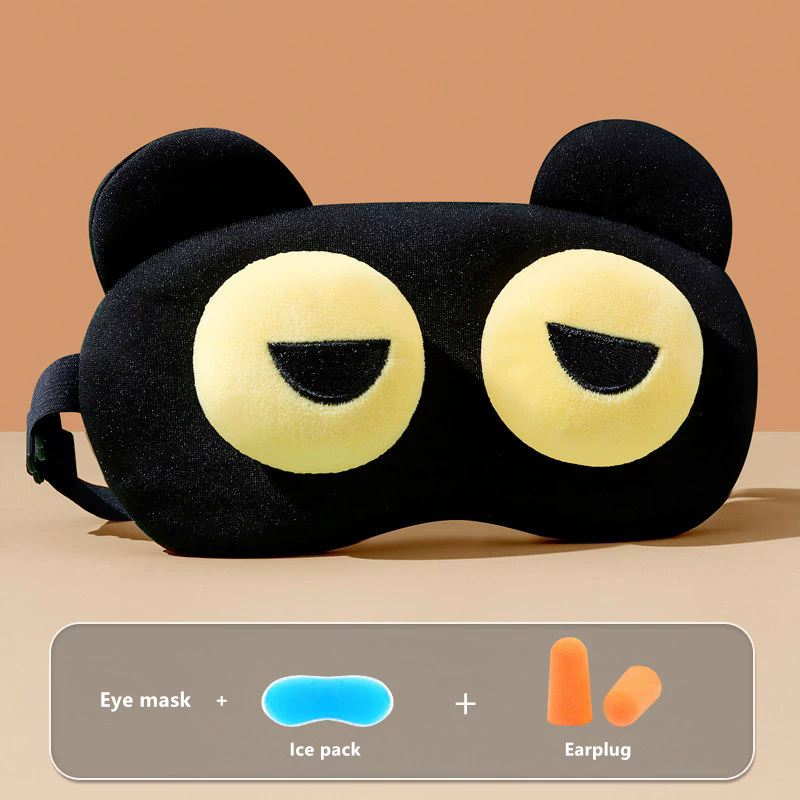 Eye Mask Heated - Cute Bear Eye Mask Sleep Aid