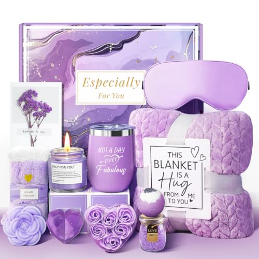 Spa Wellness Day - Birthday Gifts Basket for Women Get