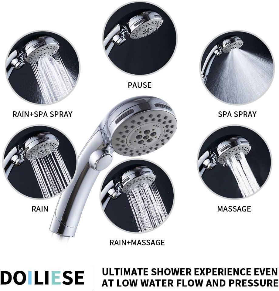 High Pressure Shower Head with - Spa & Wellness Paradies Braunschweig 리뷰 및 가격