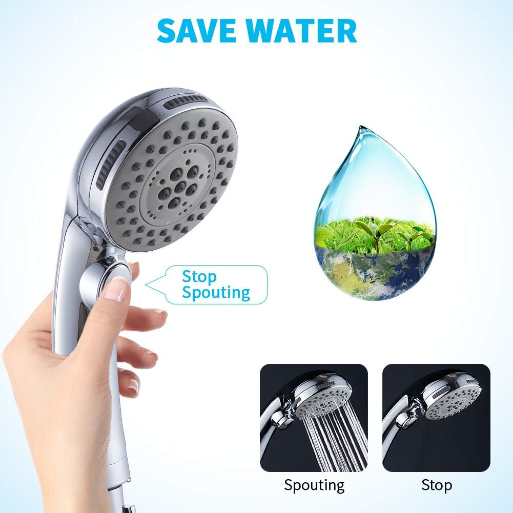 High Pressure Shower Head with - Spa & Wellness Paradies Braunschweig 리뷰 및 가격