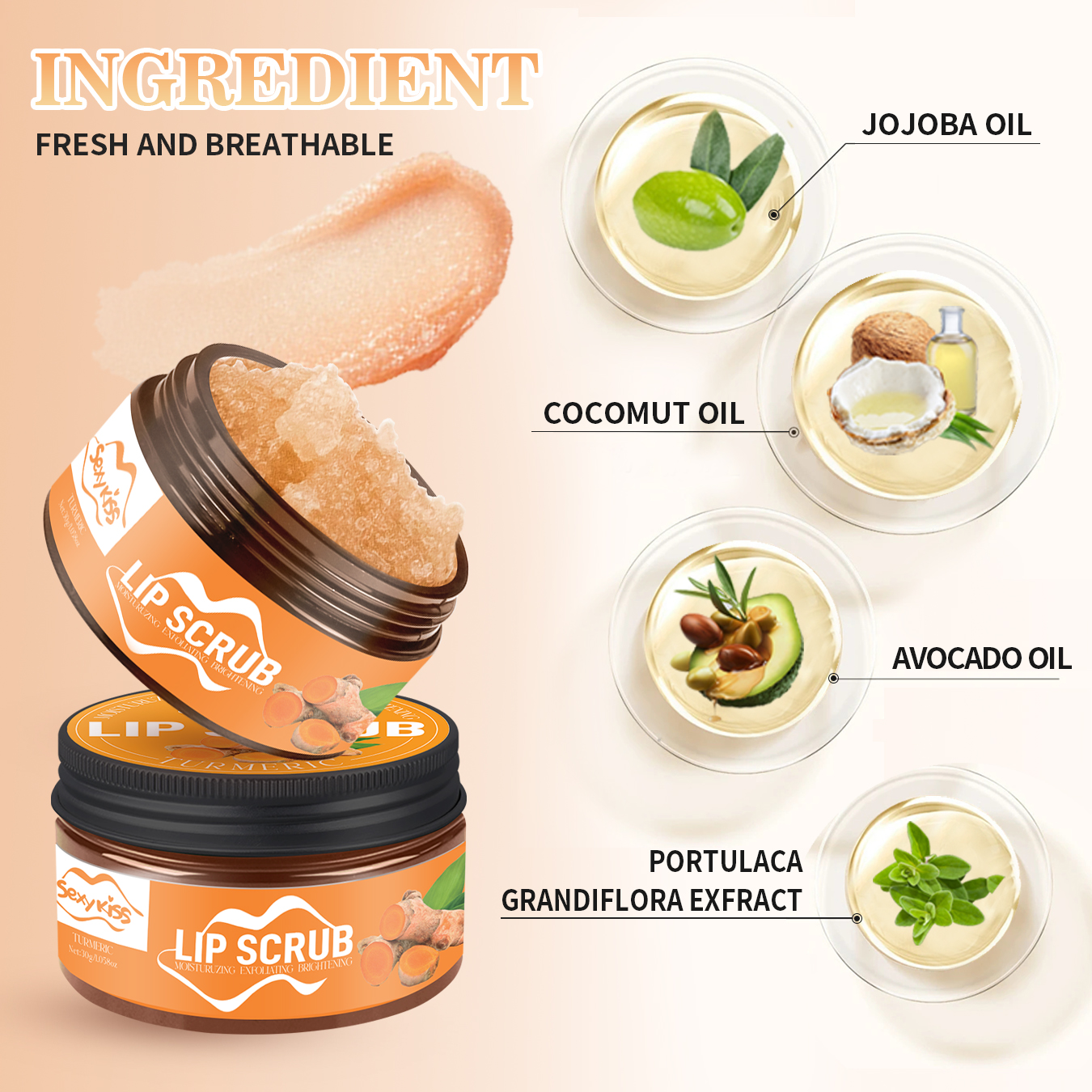 Strawberry, Coffee, brown Suga - Sugar Scrub Coffee 리뷰 및 가격