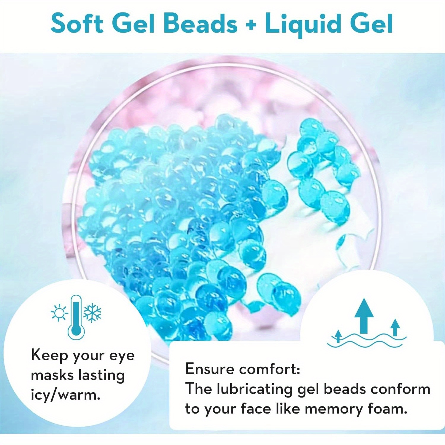 2Pcs/Set Gel Eye Mask Cooling  - Eye Mask Heated 리뷰 및 가격