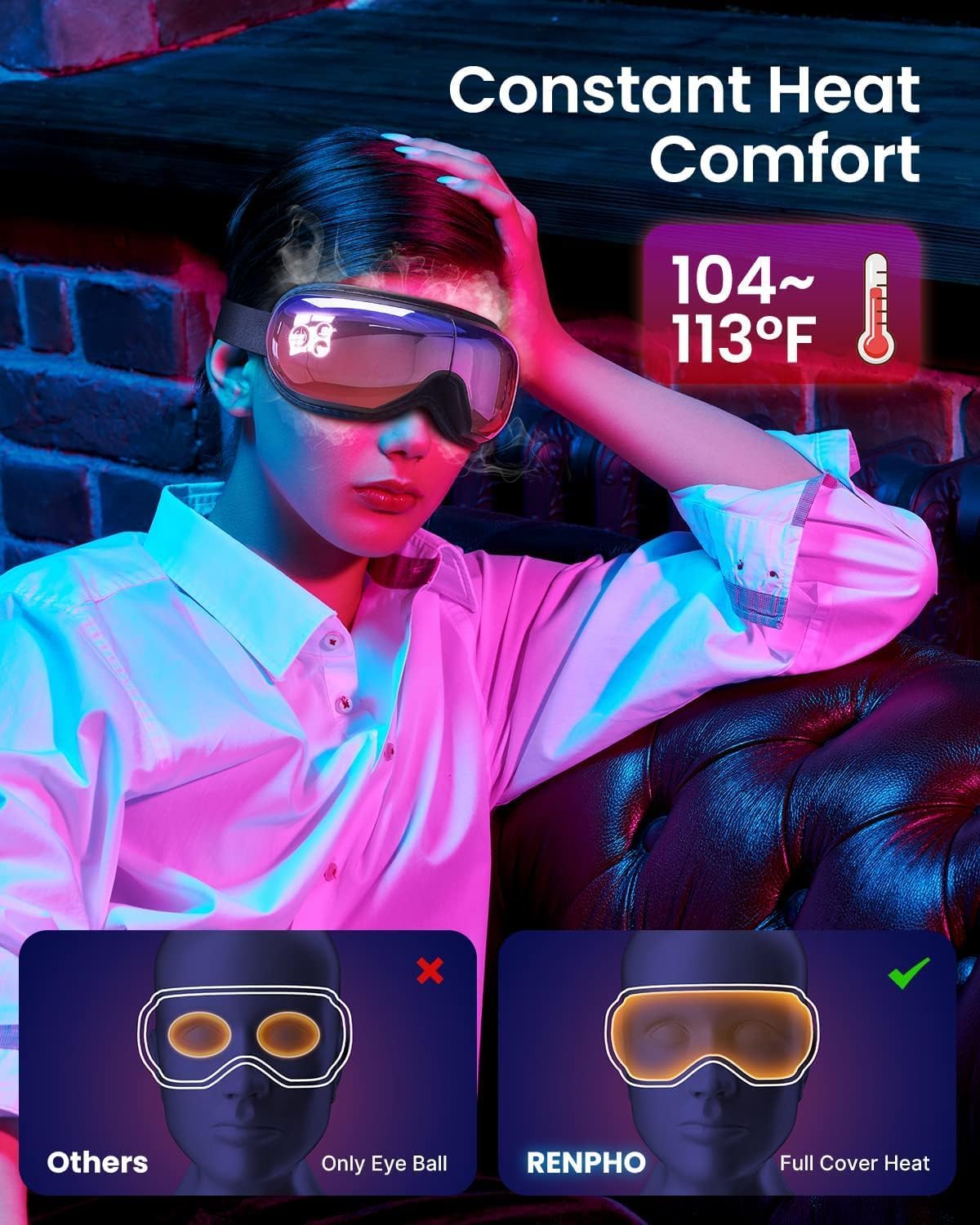 Eye Massager with Heat, Gift f - Eye Mask Heated 리뷰 및 가격