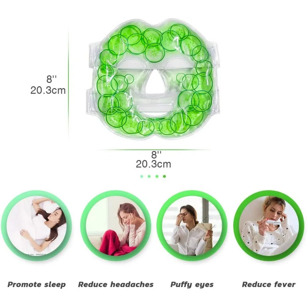 Face Ice Gel Pack with Wrap Re - Eye Mask Heated 리뷰 및 가격