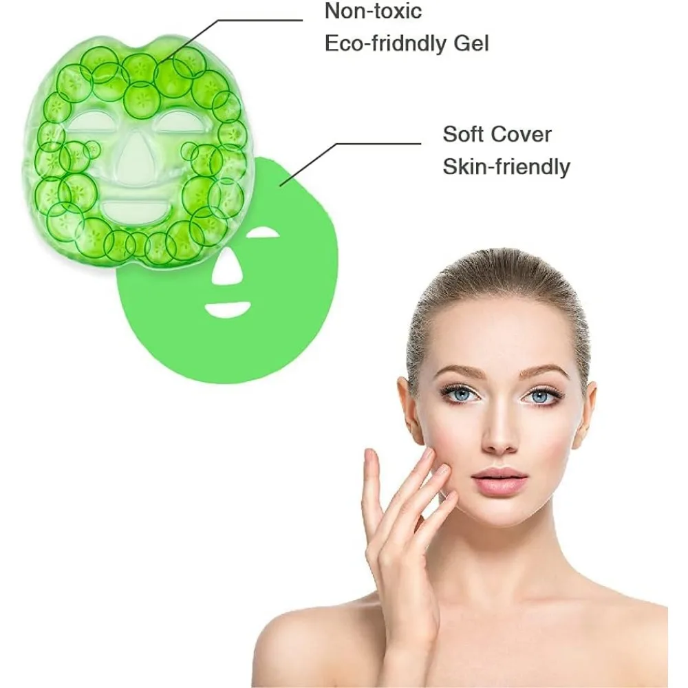 Face Ice Gel Pack with Wrap Re - Eye Mask Heated 리뷰 및 가격