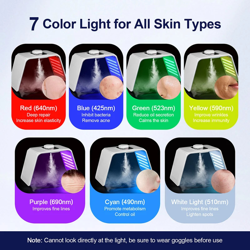 7 Colors LED Photon Beauty Mas - Spa & Wellness Paradies Braunschweig 리뷰 및 가격
