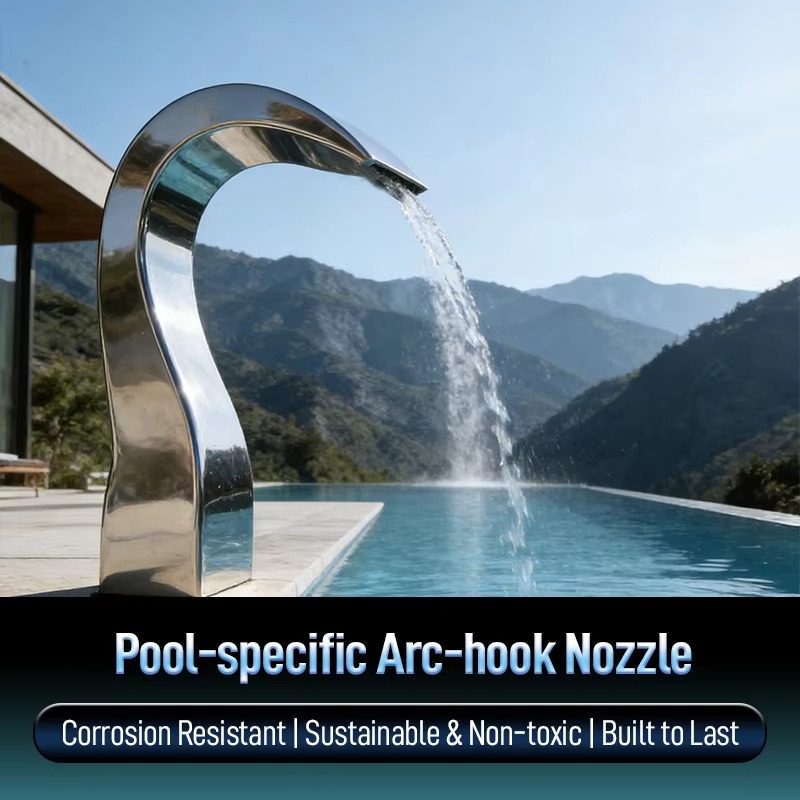 Stainless Steel Arc Hook Nozzl - Spa & Wellness Paradies Braunschweig 리뷰 및 가격