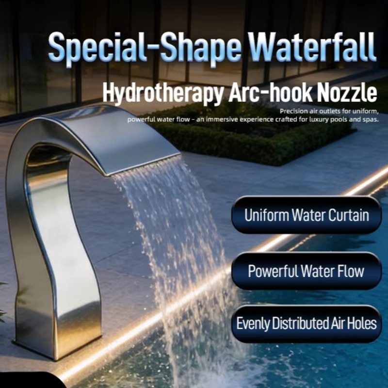 Stainless Steel Arc Hook Nozzl - Spa & Wellness Paradies Braunschweig 리뷰 및 가격