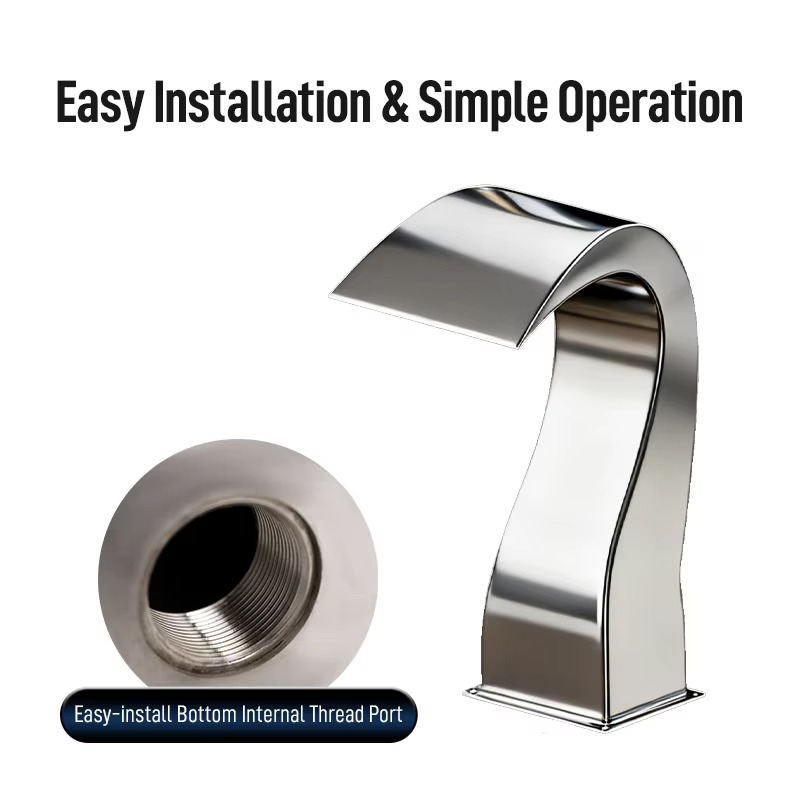 Stainless Steel Arc Hook Nozzl - Spa & Wellness Paradies Braunschweig 리뷰 및 가격