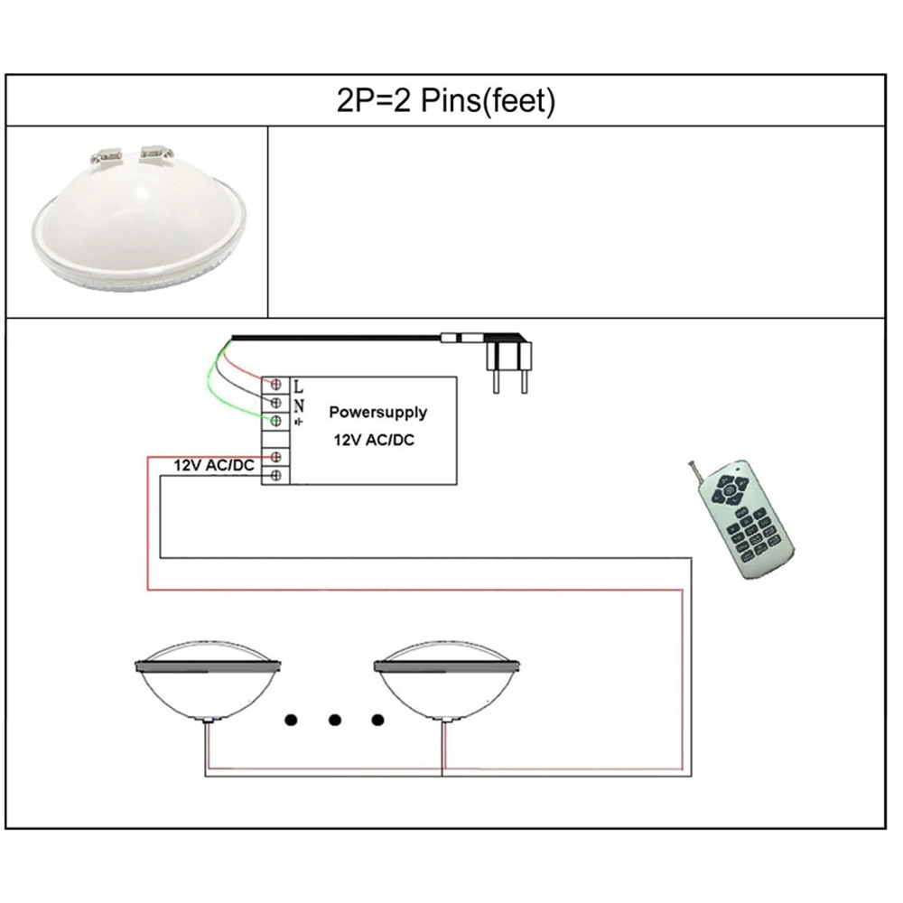 18W RGB LED Underwater Lights  - Xy Spa & Wellness George Town Reviews 리뷰 및 가격