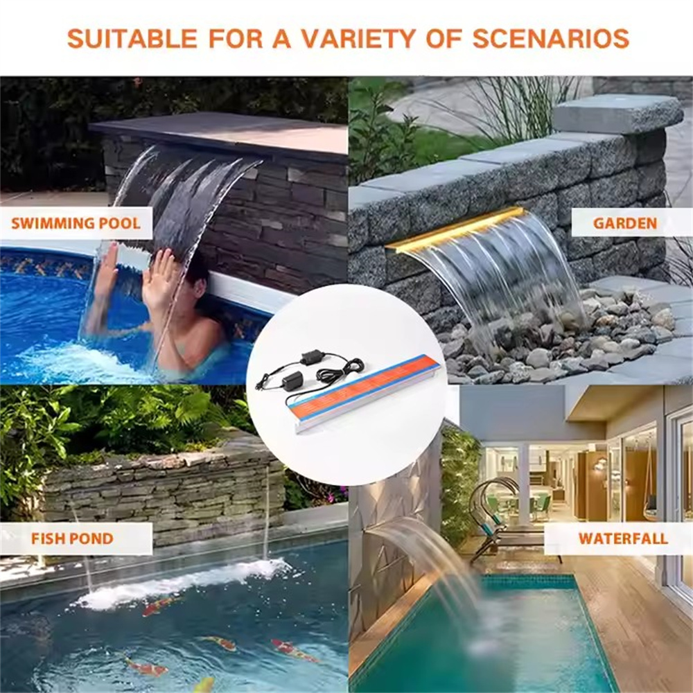 600MM DC12V Underwater Waterfa - Xy Spa & Wellness George Town Reviews 리뷰 및 가격