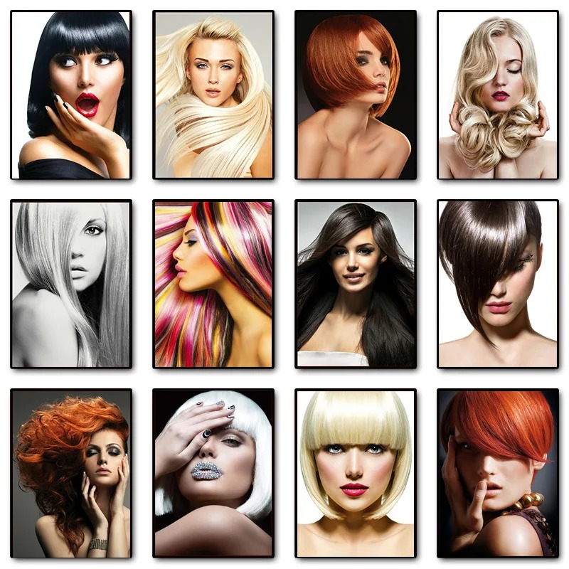 Hair Salon Hairstyle Model Pos - Spa Wellness Images 리뷰 및 가격