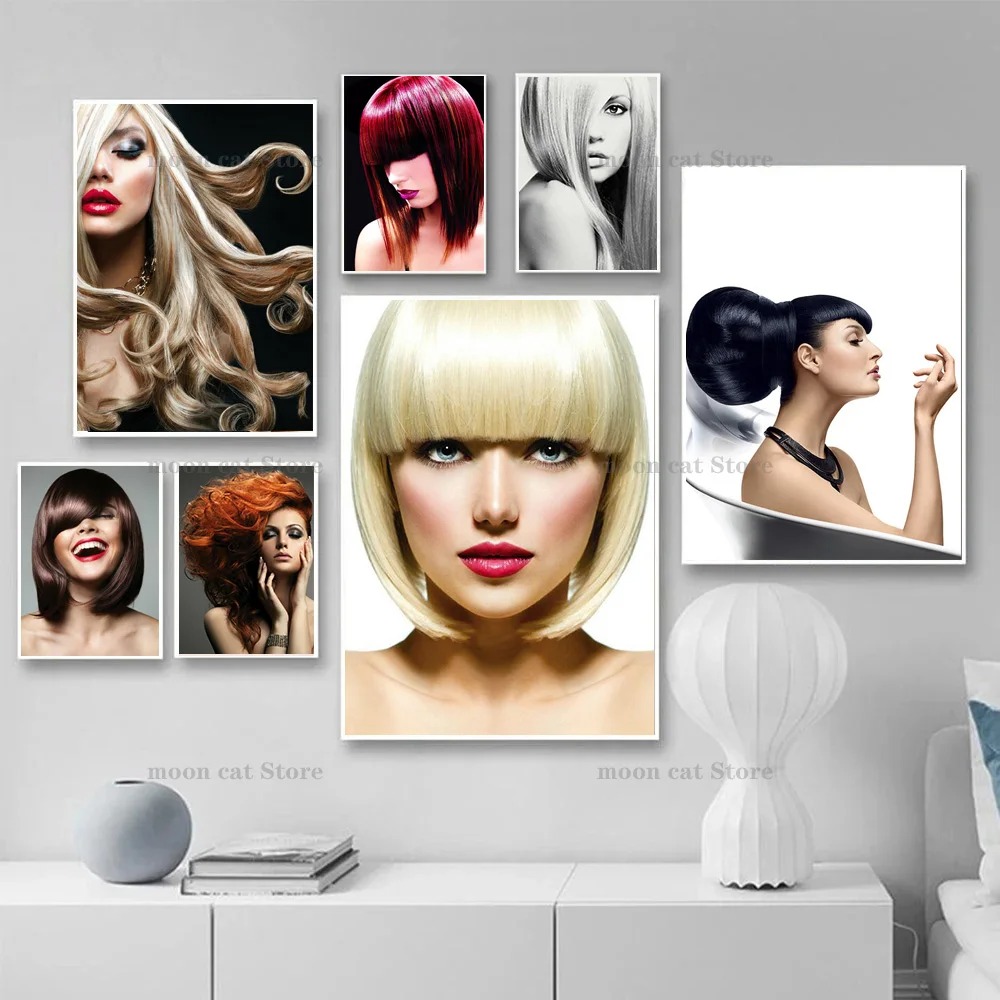 Hair Salon Hairstyle Model Pos - Spa Wellness Images 리뷰 및 가격