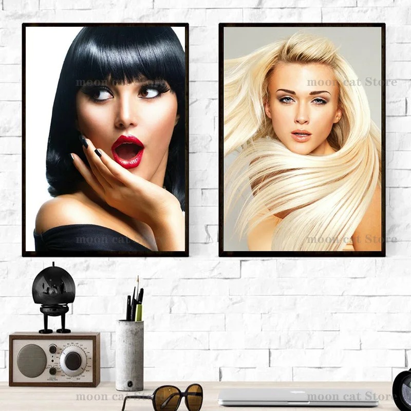Hair Salon Hairstyle Model Pos - Spa Wellness Images 리뷰 및 가격