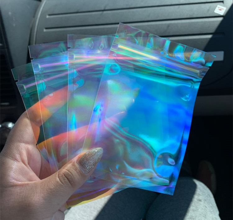 200PCS Holographic Pink Laser  - Sugar Scrub Coffee 리뷰 및 가격